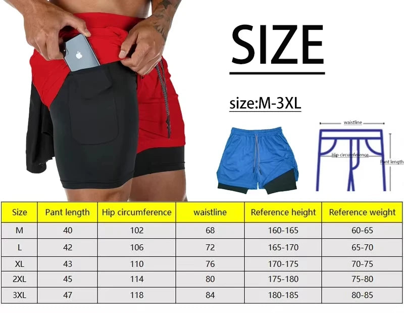 Cross & Bible Verse 2-in-1 Athletic Shorts – Men’s Quick-Dry Christian Sports & Beach Shorts