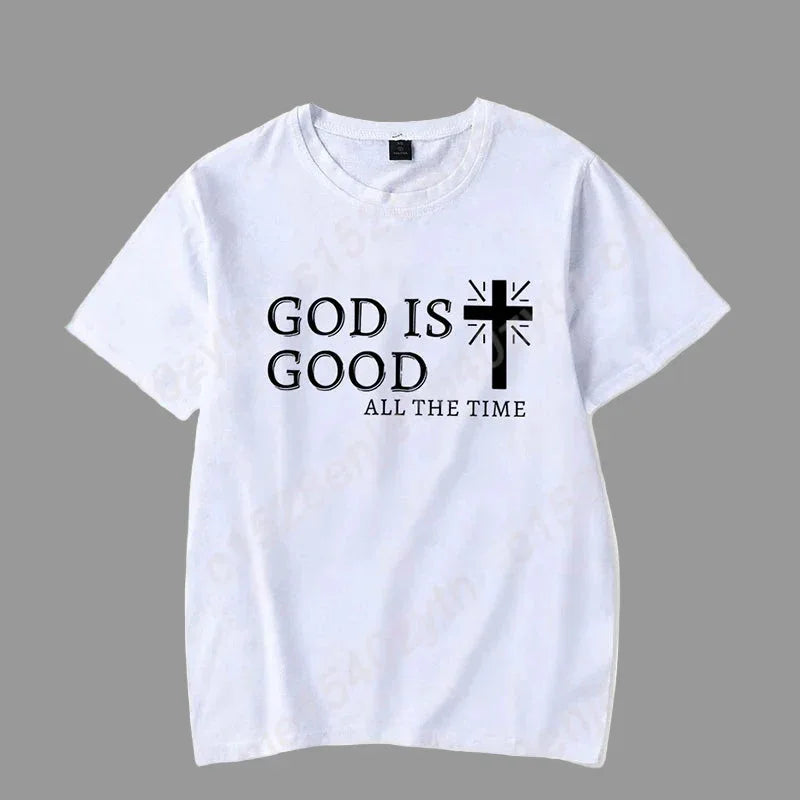 God Is Good All The Time Graphic T-Shirt - God Cloth