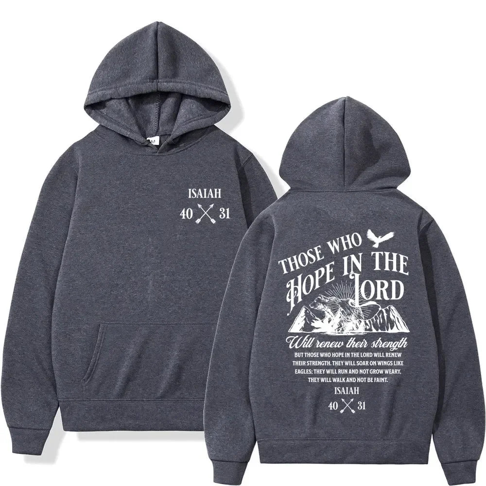 Unisex Isaiah Scripture Hoodie