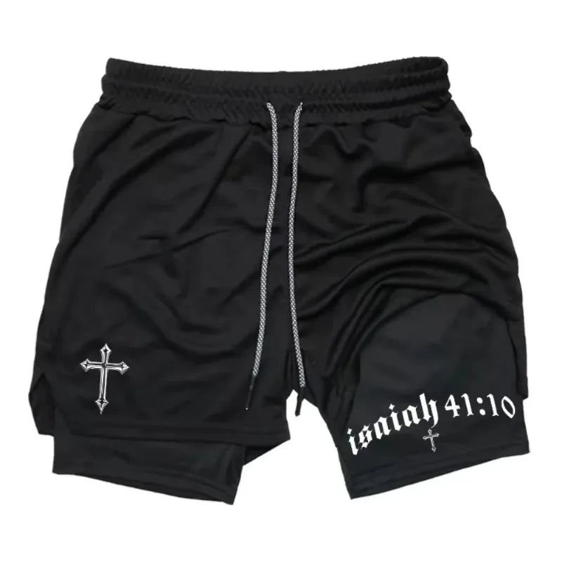 Double-Layer 2-in-1 Quick-Dry Shorts