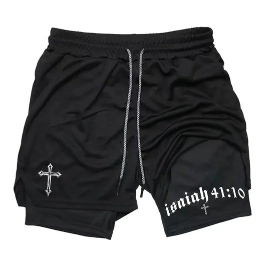 Double-Layer 2-in-1 Quick-Dry Shorts