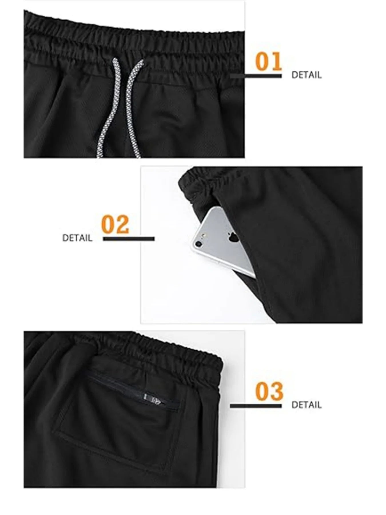 Double-Layer 2-in-1 Quick-Dry Shorts