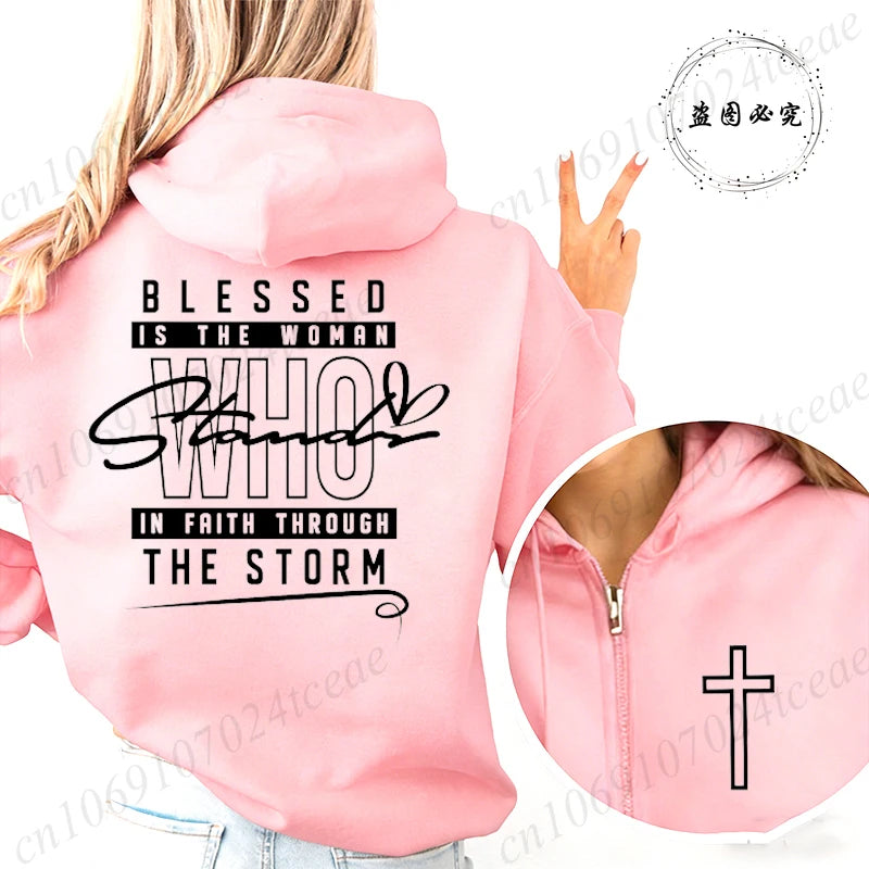 God-Cloth | Blessed Is the Woman Faith Hoodie