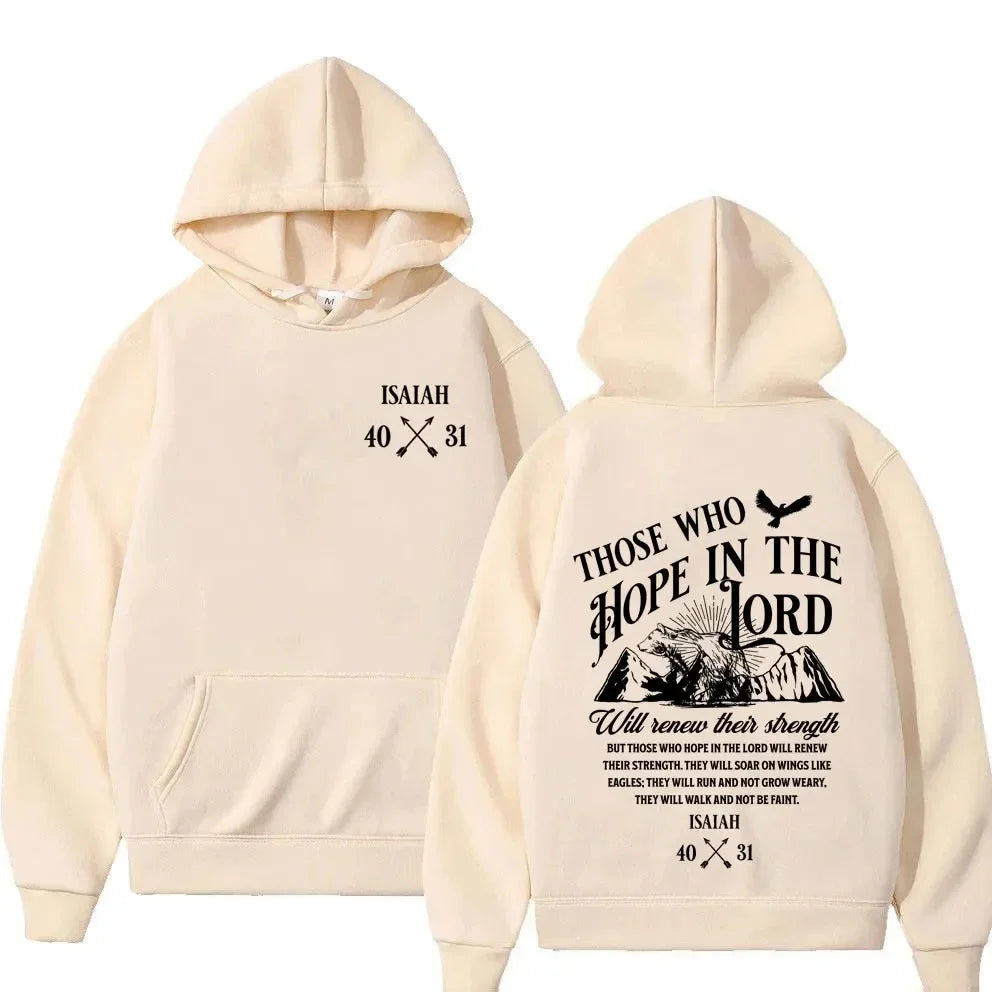 Unisex Isaiah Scripture Hoodie