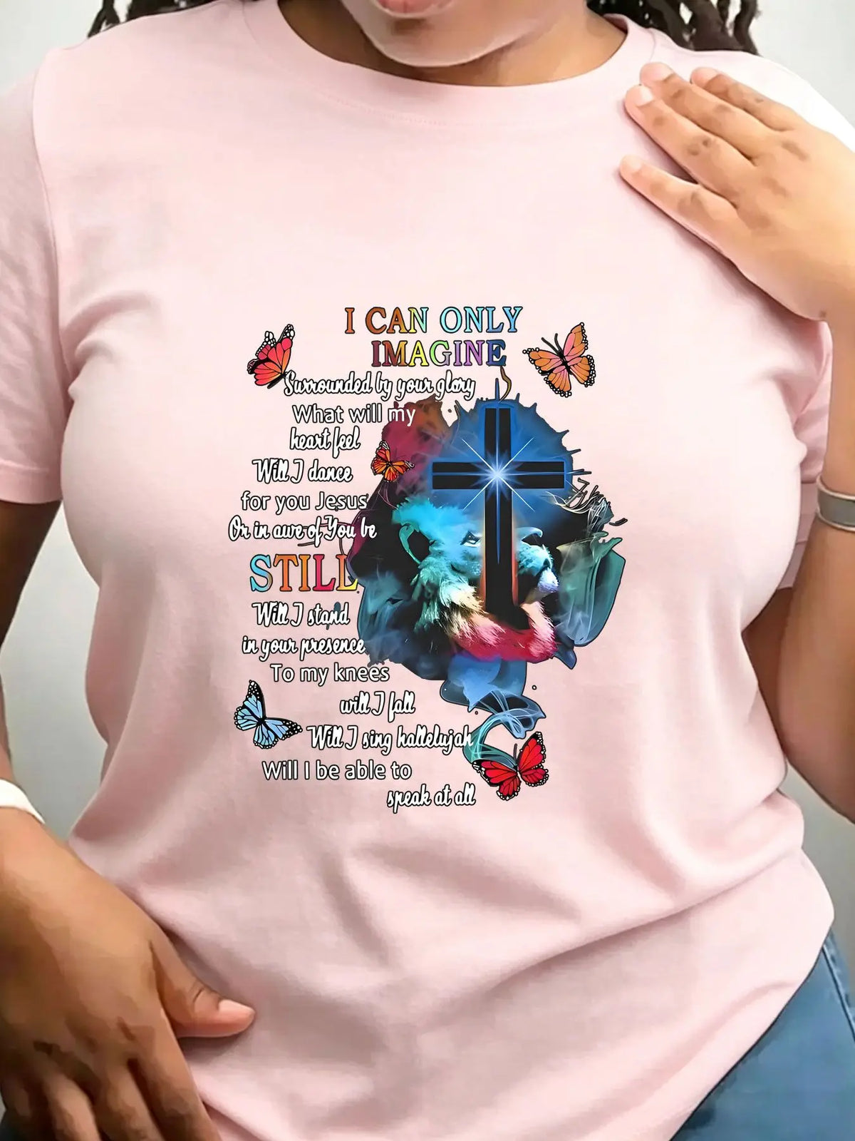I Can Only Imagine Christian T-Shirt – Inspirational Worship & Faith Graphic Tee