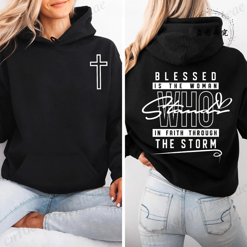 God-Cloth | Blessed Is the Woman Faith Hoodie