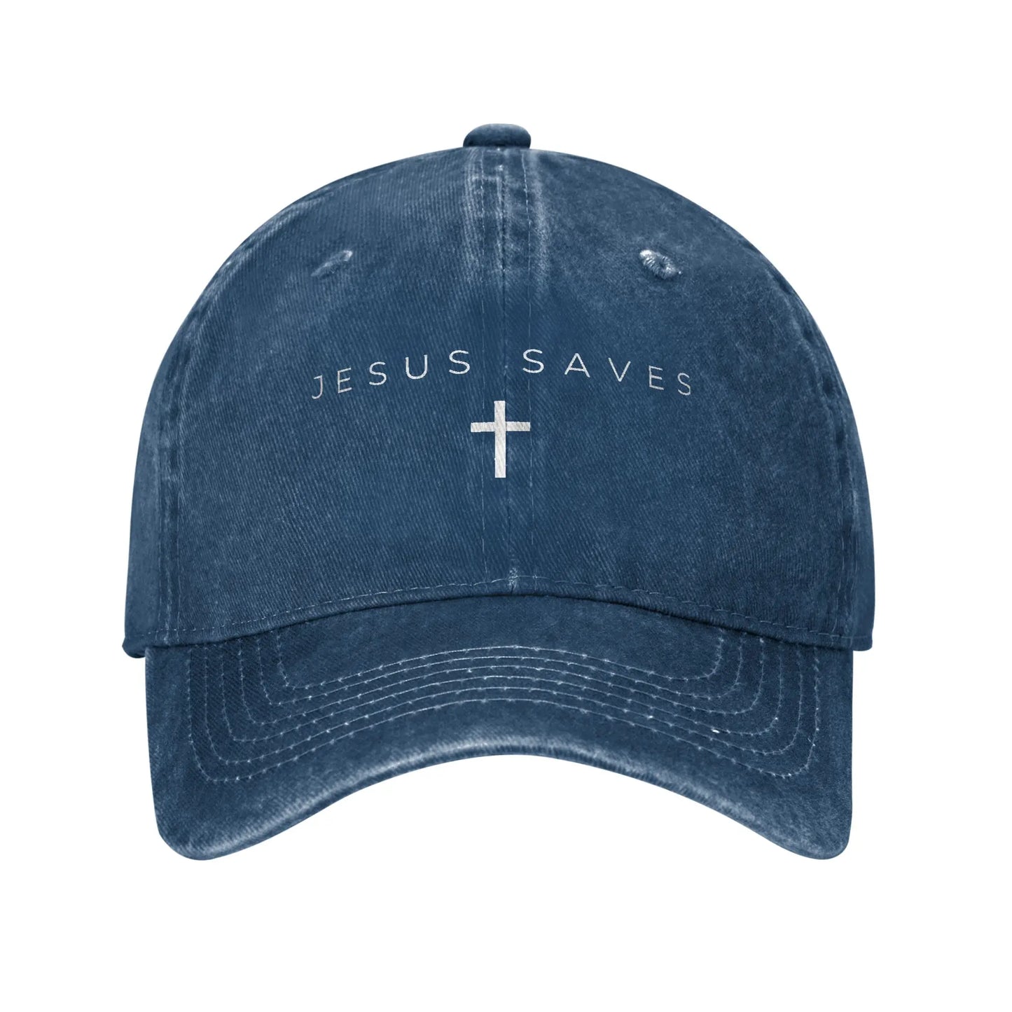 Jesus Saves Christian Baseball Cap | Adjustable Faith Hat