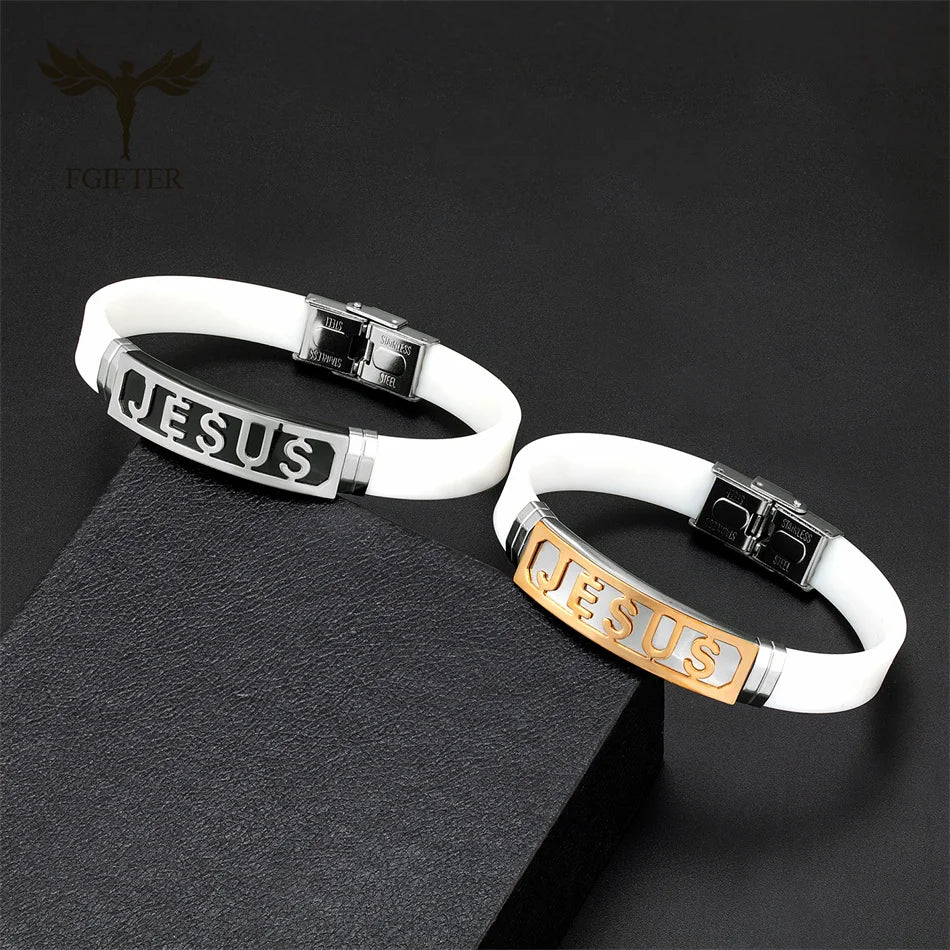 JESUS Silicone Bracelets