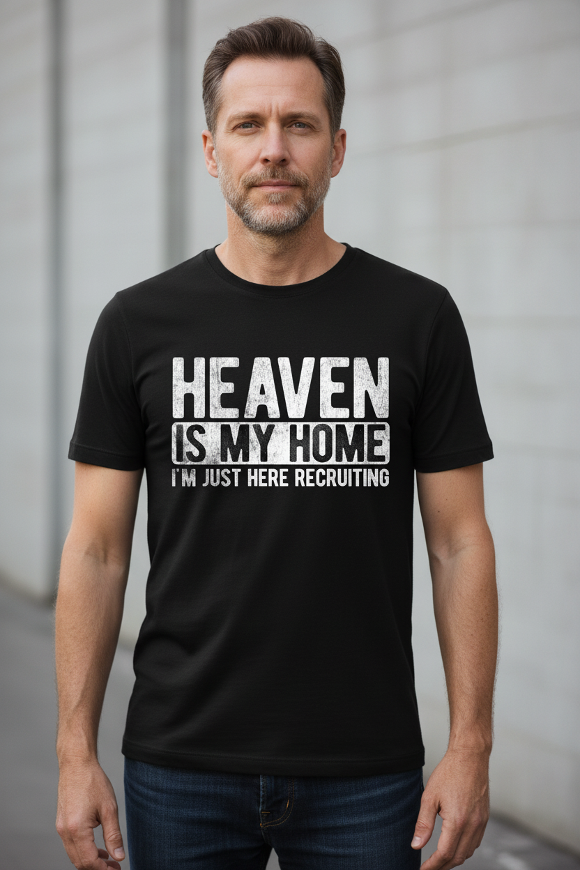 Jesus King Christian Men's T-Shirt – Faith Graphic Streetwear Tee