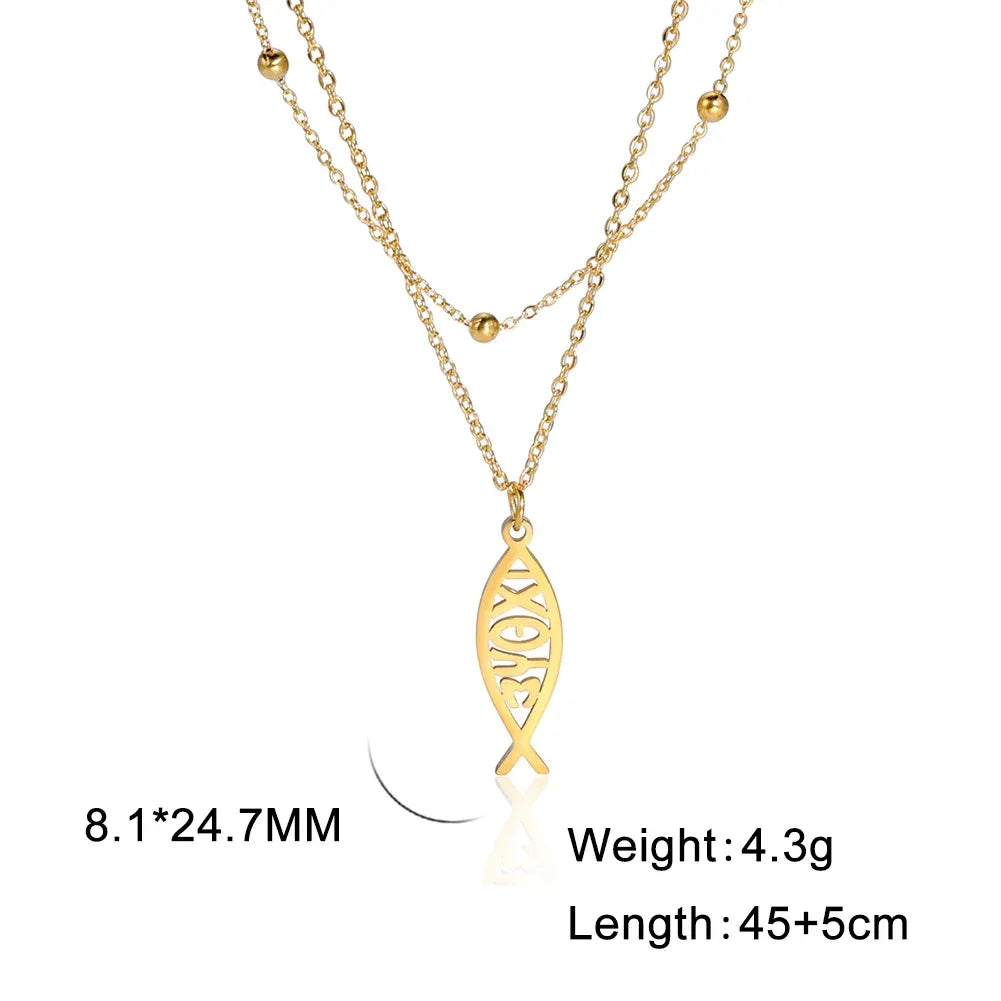 Stainless Steel Christian Jewelry - God Cloth