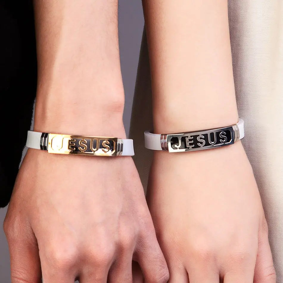 JESUS Silicone Bracelets