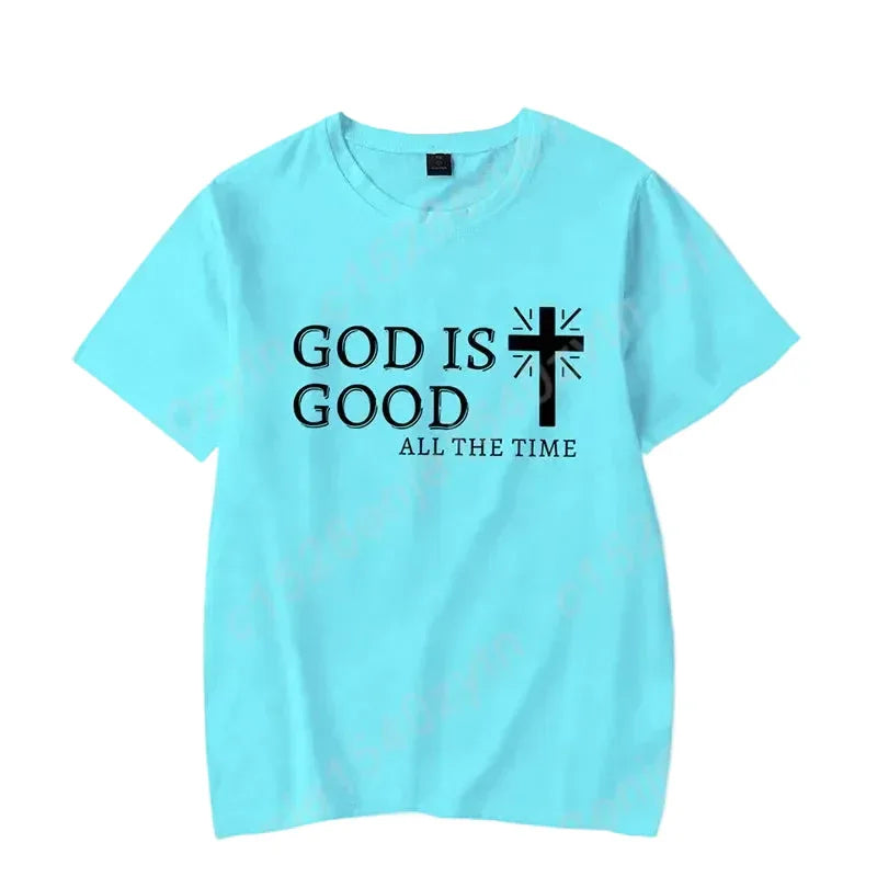 God Is Good All The Time Graphic T-Shirt - God Cloth