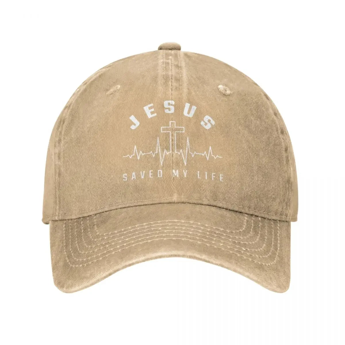 Unisex Jesus Saved My Life Baseball Cap