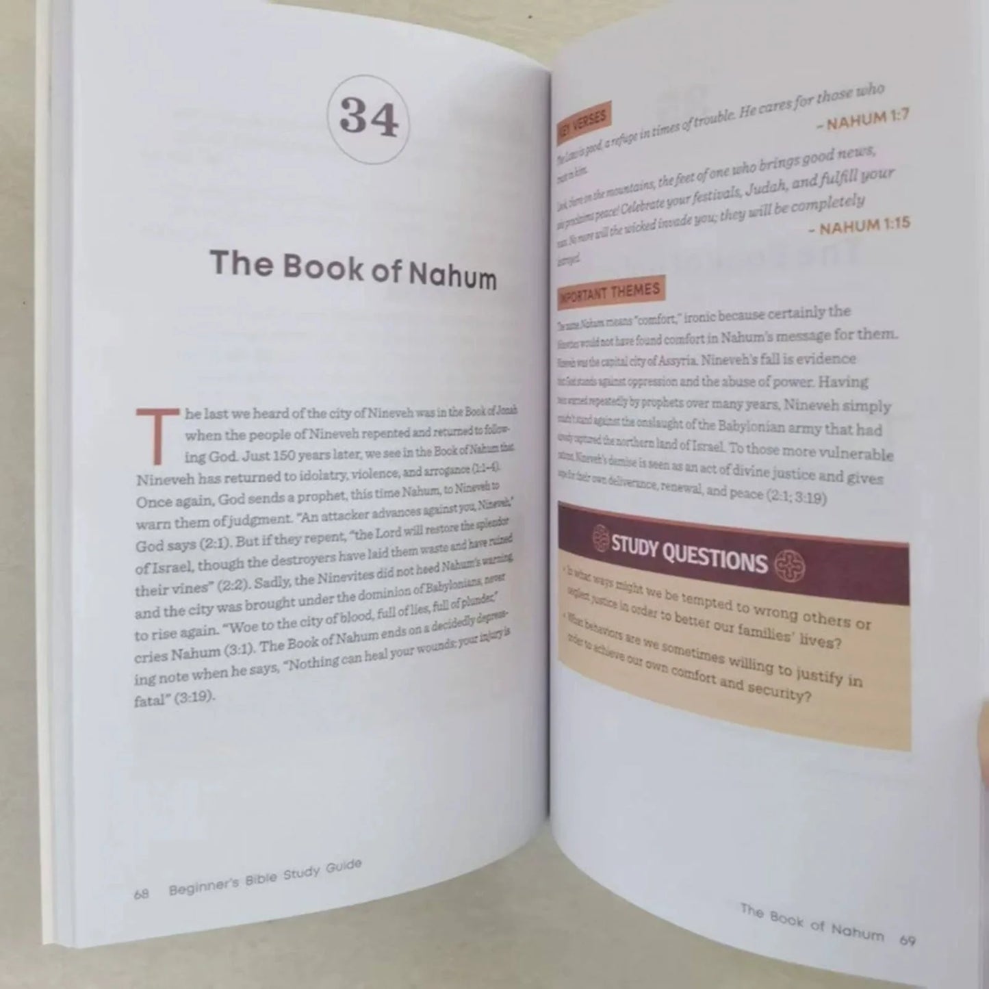 Bible Study Guide for Beginners | 66 Books of the Bible Study Journal & Devotional Notebook