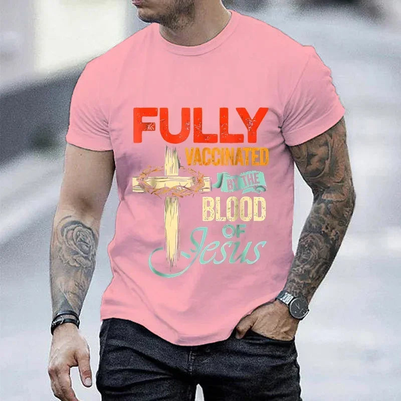 Fully Vaccinated By The Blood of Jesus T-Shirt