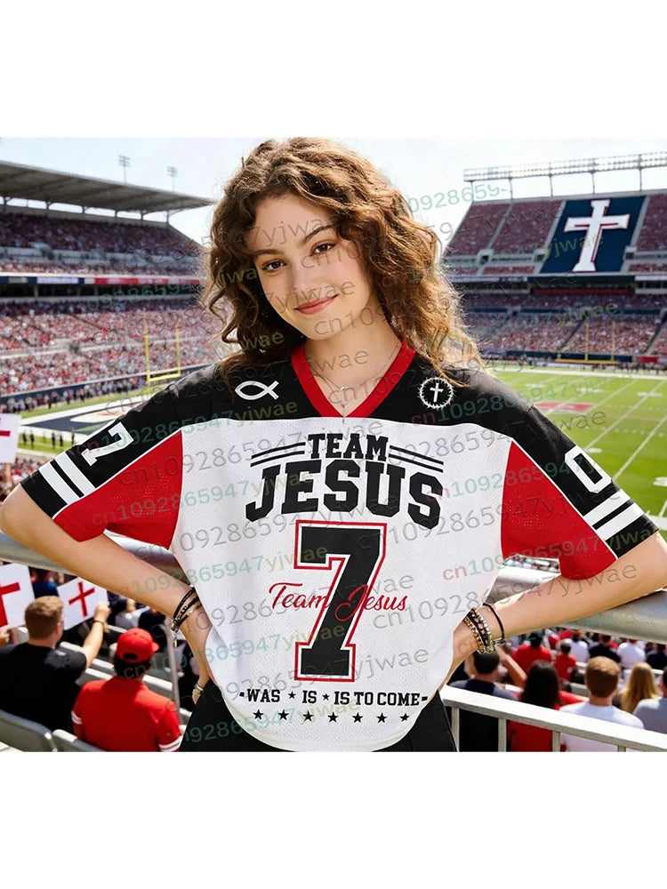 Team Jesus 7 Christian Mesh Jersey