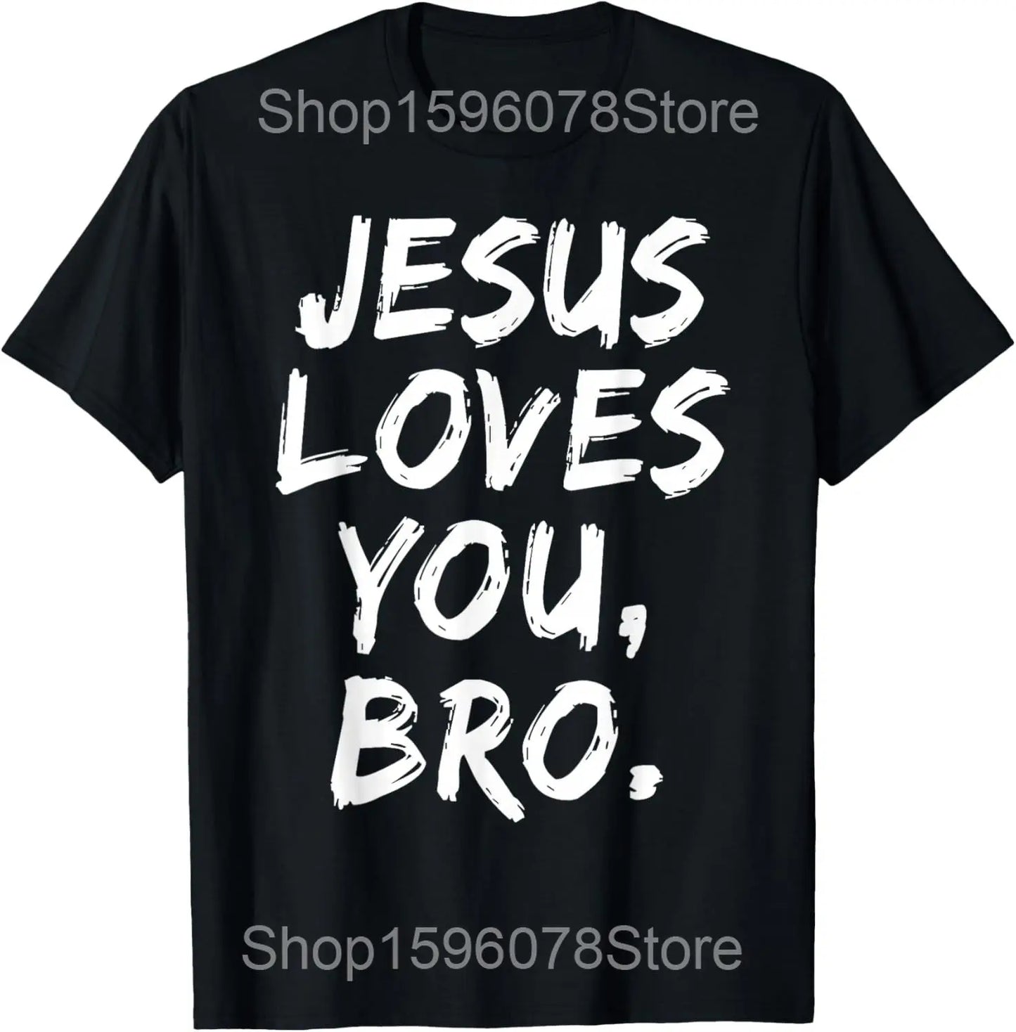 Jesus King Christian Men's T-Shirt – Faith Graphic Streetwear Tee