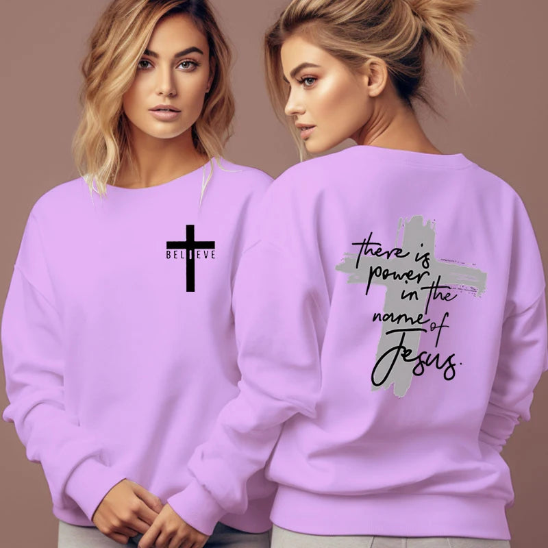 Jesus Power Christian Sweatshirt