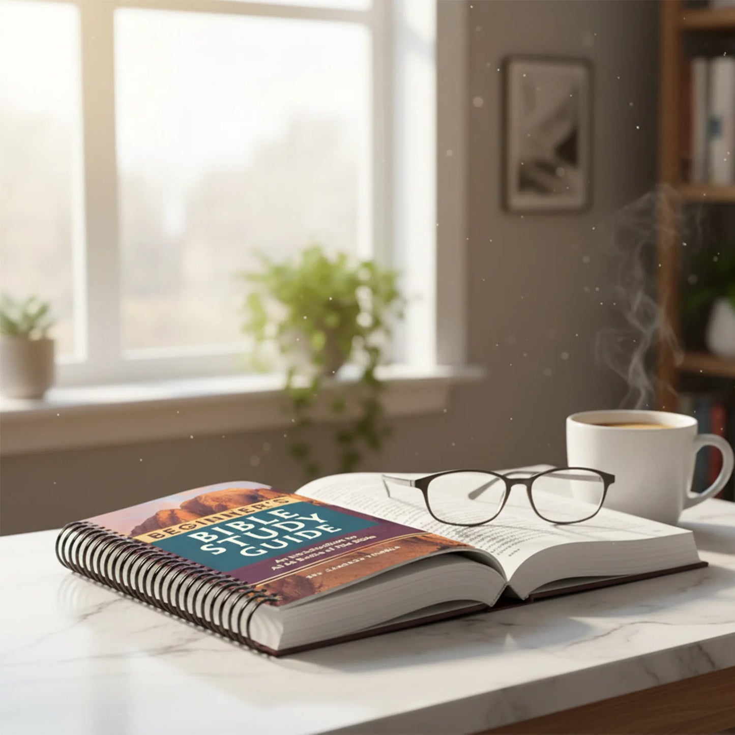 Bible Study Guide for Beginners | 66 Books of the Bible Study Journal & Devotional Notebook