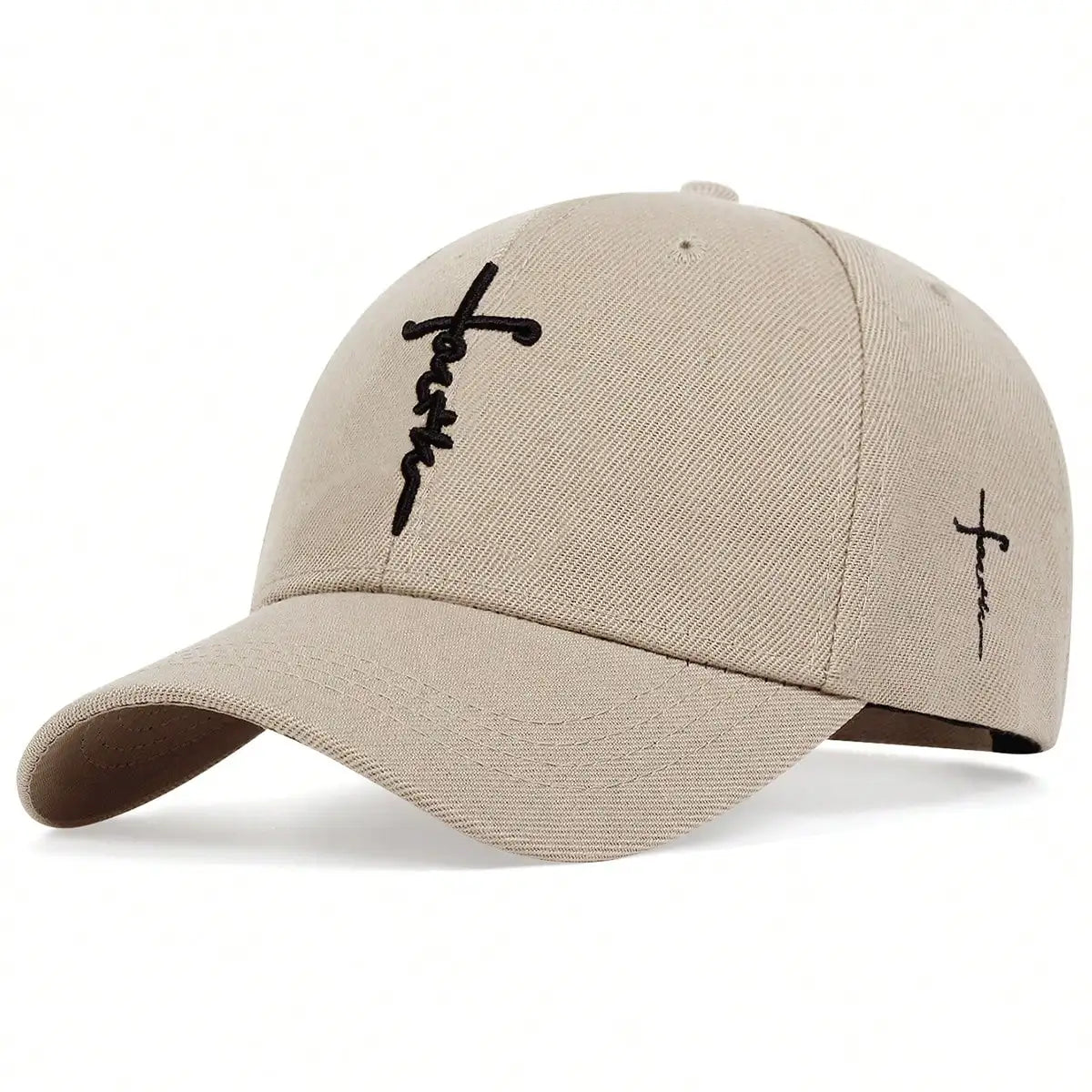 Unisex Embroidered Faith Baseball Cap