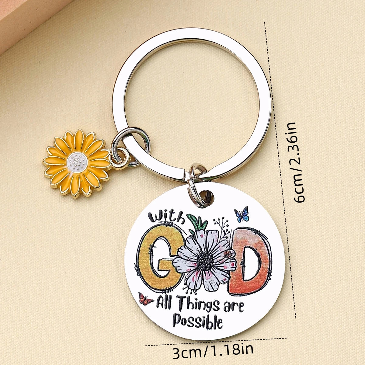 Inspirational Keychain