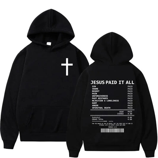 Christian Jesus Paid It All Hoodies