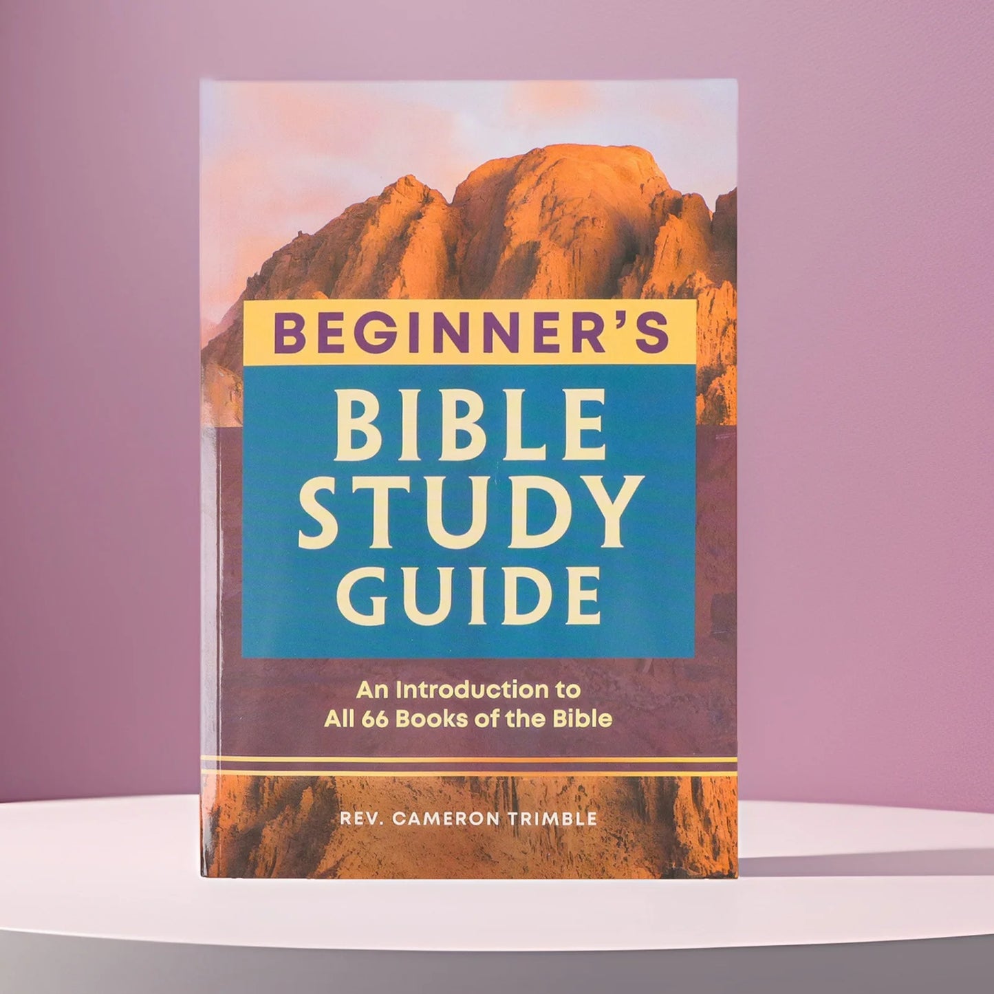 Bible Study Guide for Beginners | 66 Books of the Bible Study Journal & Devotional Notebook