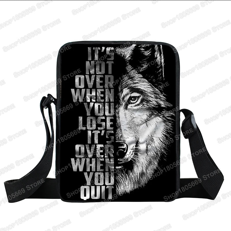 Christian Bible Verse Messenger Bag