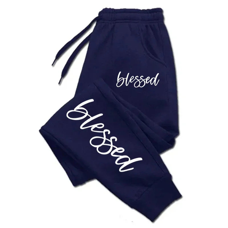 Blessed Christian Sweatpants | Faith-Inspired Jogger Pants