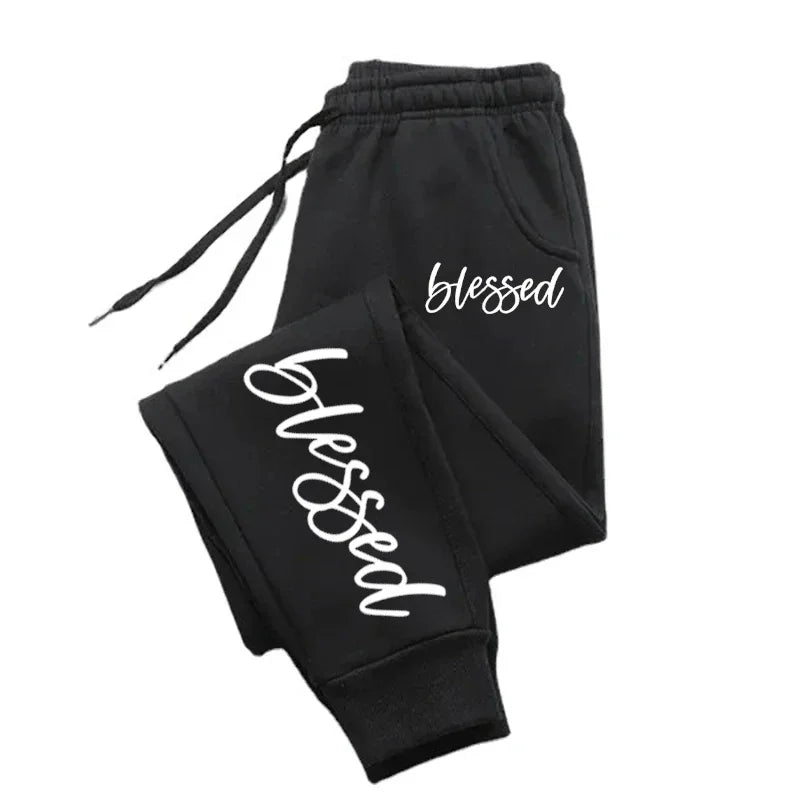 Blessed Christian Sweatpants | Faith-Inspired Jogger Pants