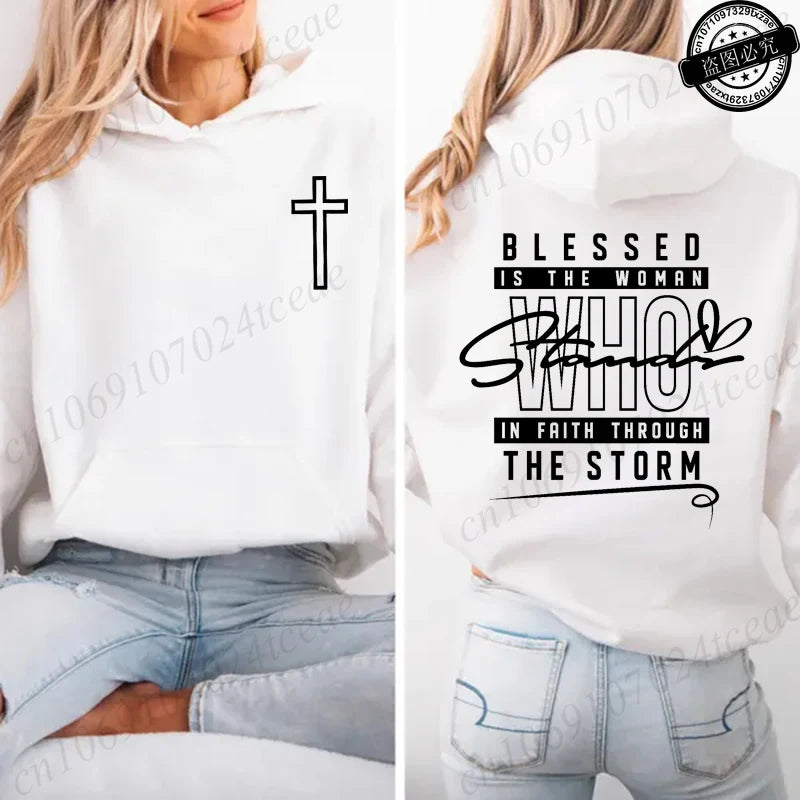 God-Cloth | Blessed Is the Woman Faith Hoodie