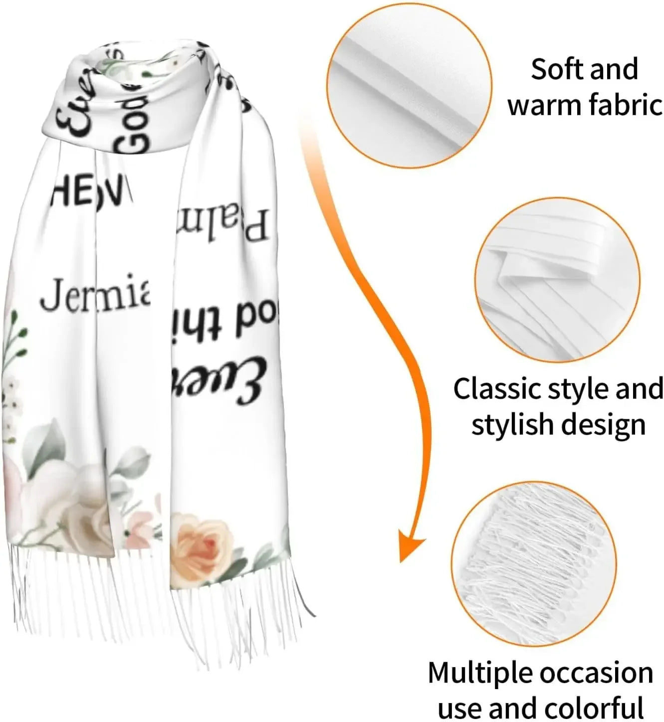 Christian Tasseled Shawl - God Cloth