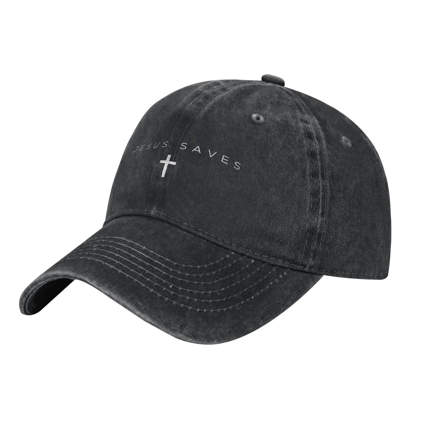 Jesus Saves Christian Baseball Cap | Adjustable Faith Hat