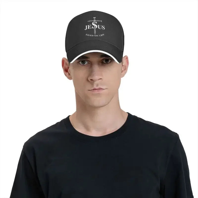 Unisex Jesus Saved My Life Baseball Cap