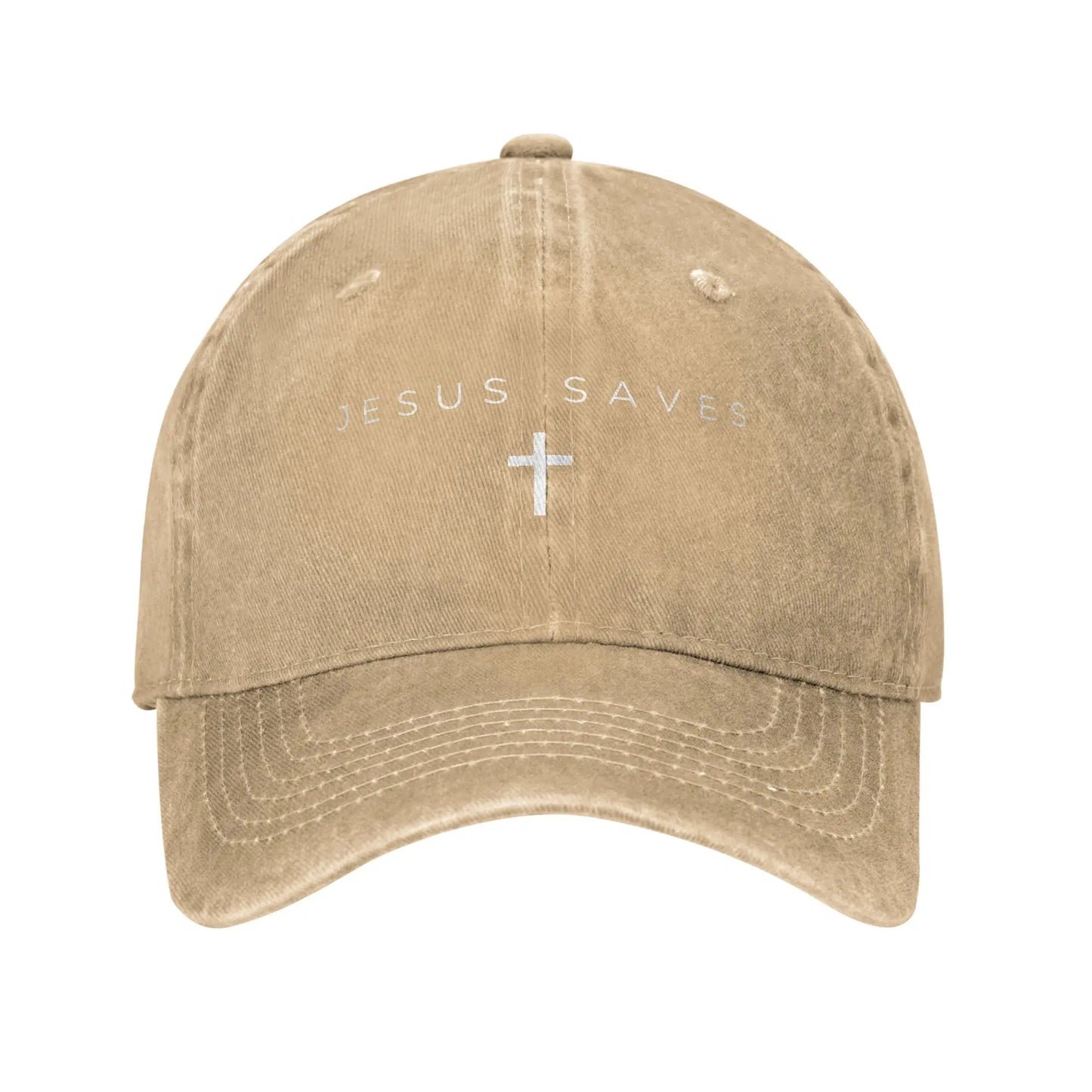 Jesus Saves Christian Baseball Cap | Adjustable Faith Hat