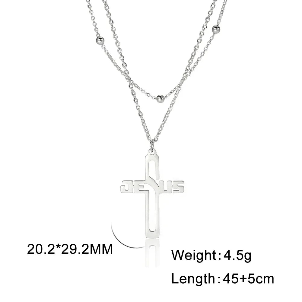 Stainless Steel Christian Jewelry - God Cloth