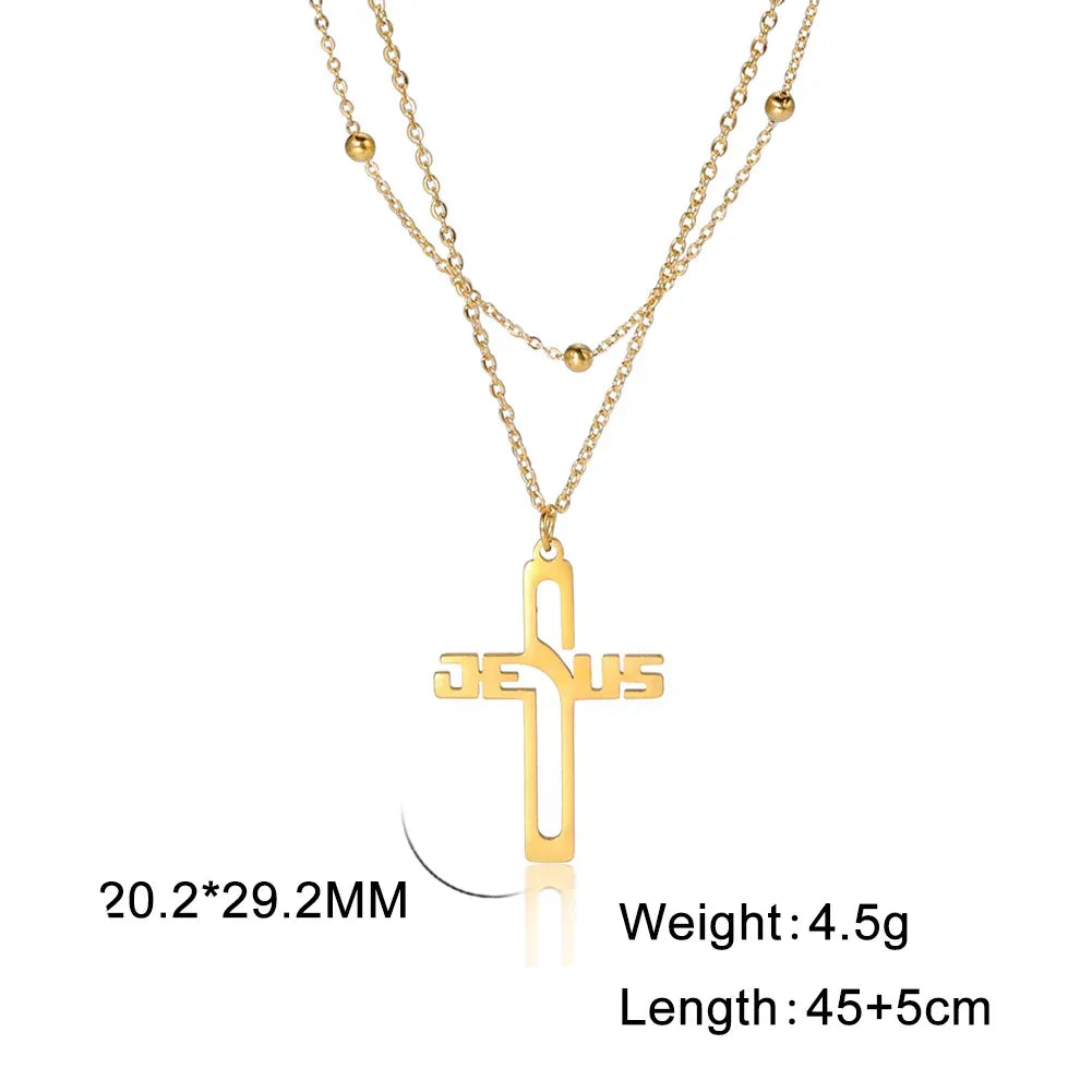 Stainless Steel Christian Jewelry - God Cloth