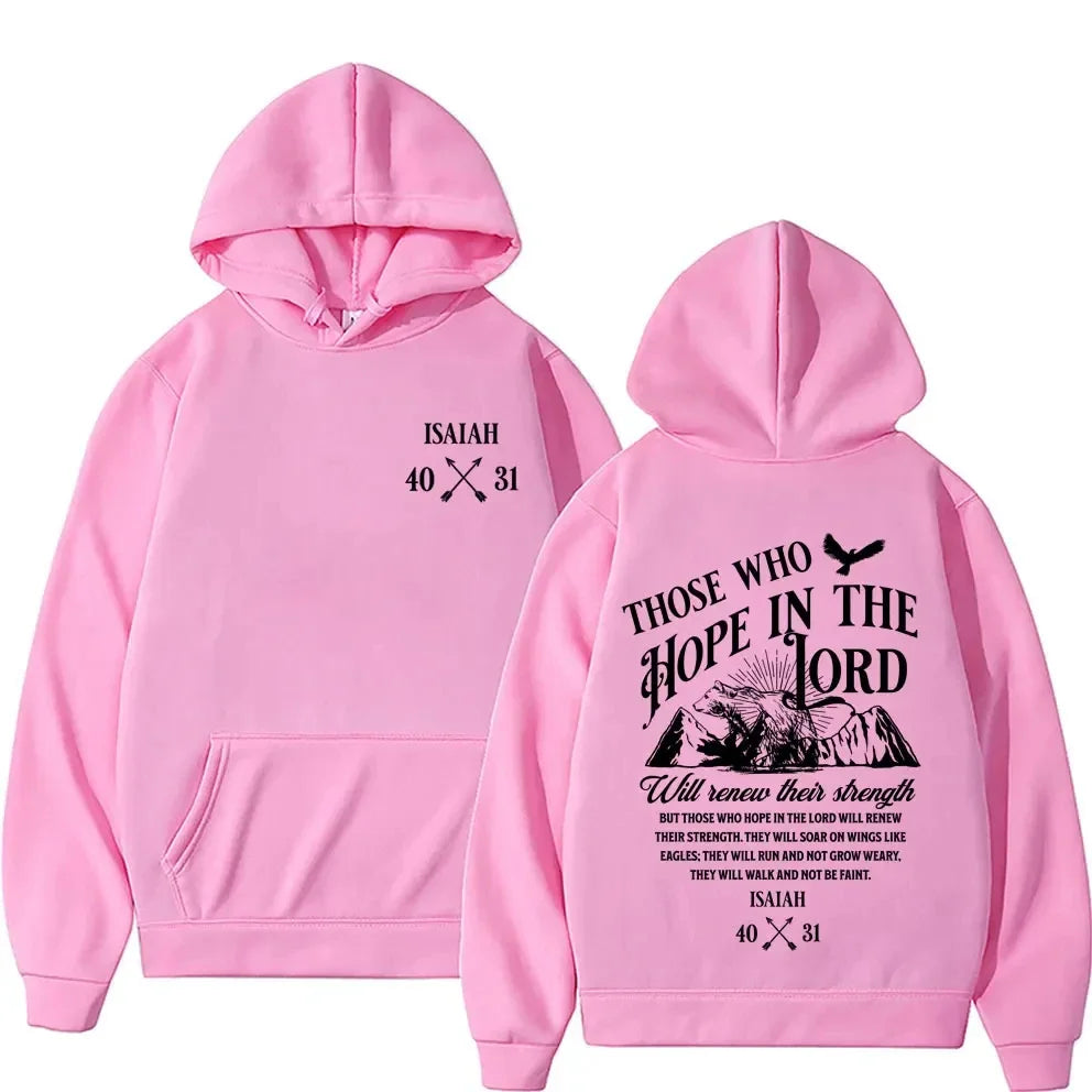 Unisex Isaiah Scripture Hoodie