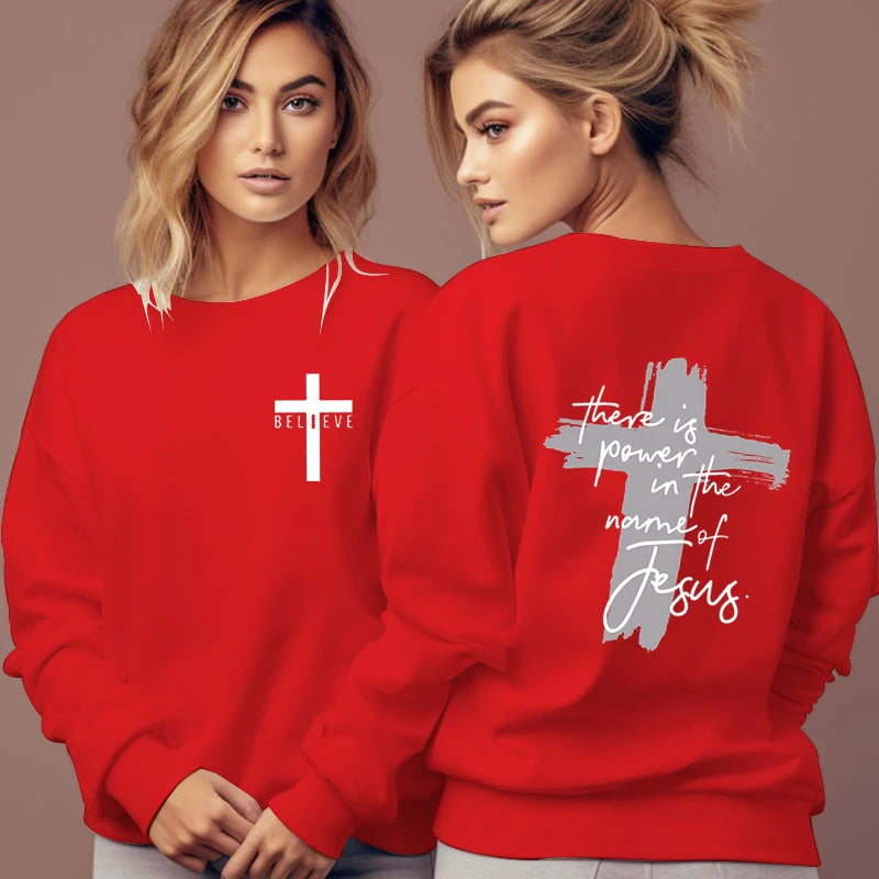 Jesus Power Christian Sweatshirt