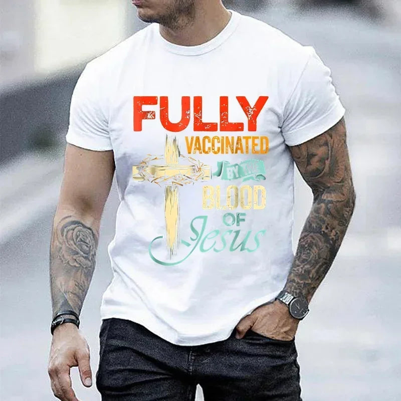Fully Vaccinated By The Blood of Jesus T-Shirt