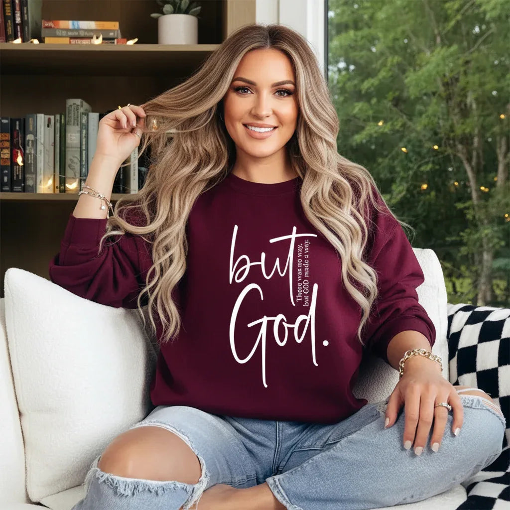 God Made A Way Unisex Sweatshirt - God Cloth