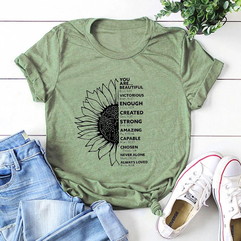 Sunflower Blessings Tee