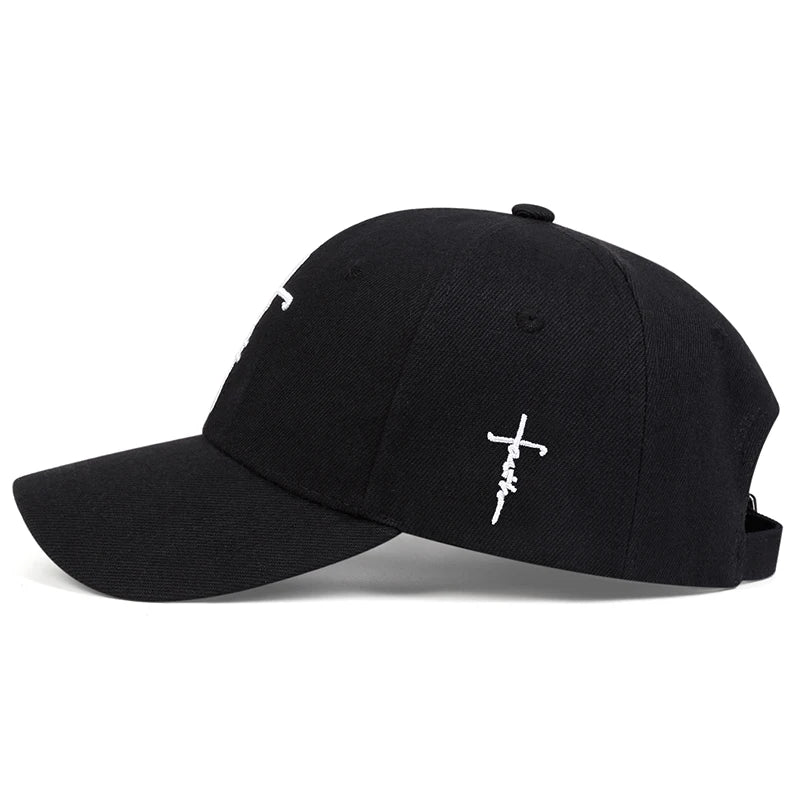 Unisex Faith Embroidered Baseball Cap