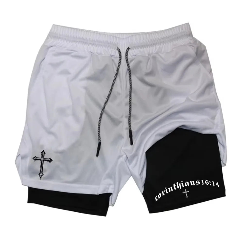 Double-Layer 2-in-1 Quick-Dry Shorts