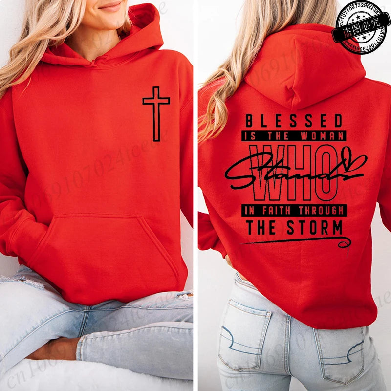God-Cloth | Blessed Is the Woman Faith Hoodie