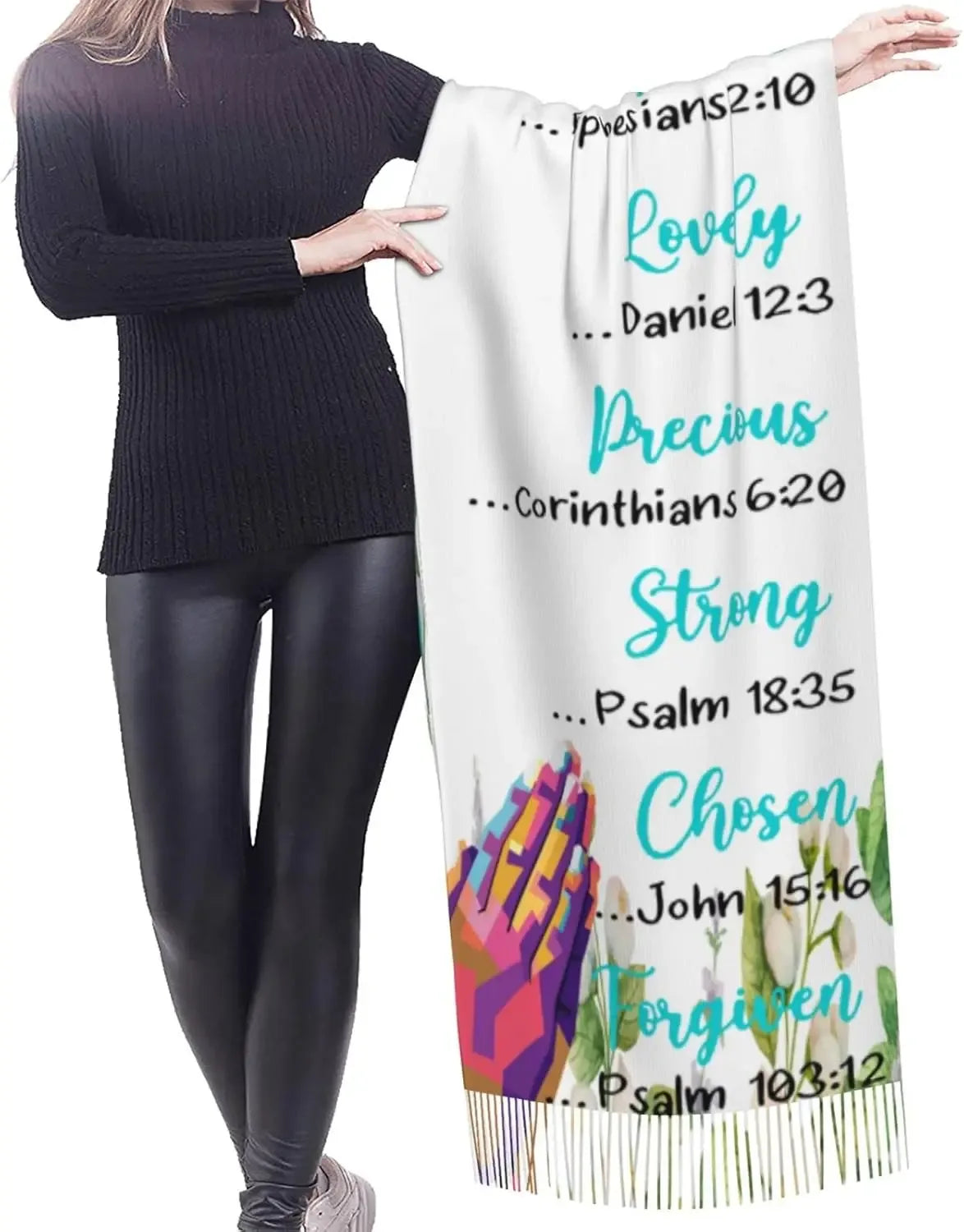 Fringe Scripture Shawl - God Cloth