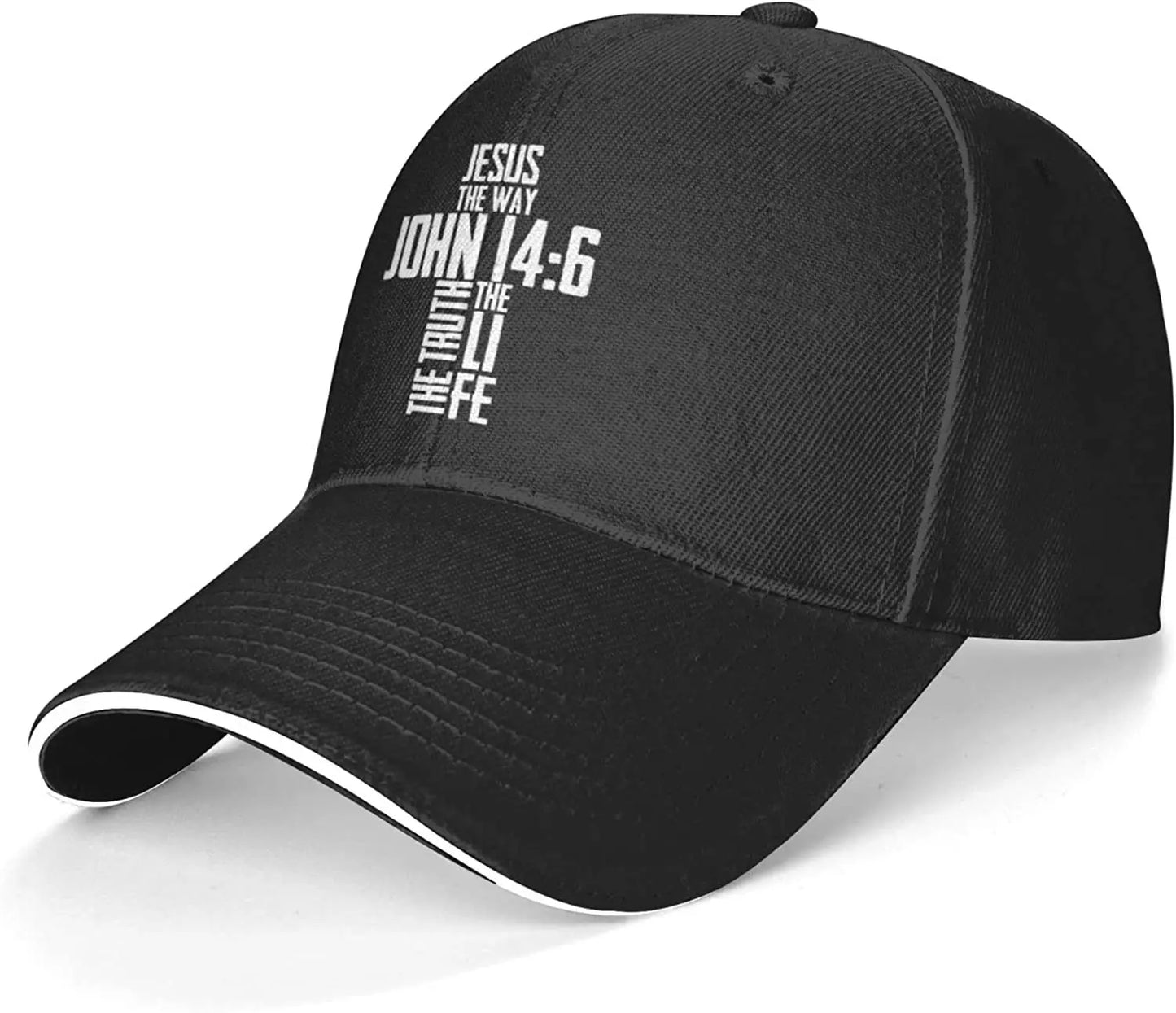 Unisex Bible Verse Jesus The Way John 14:6 Baseball Cap
