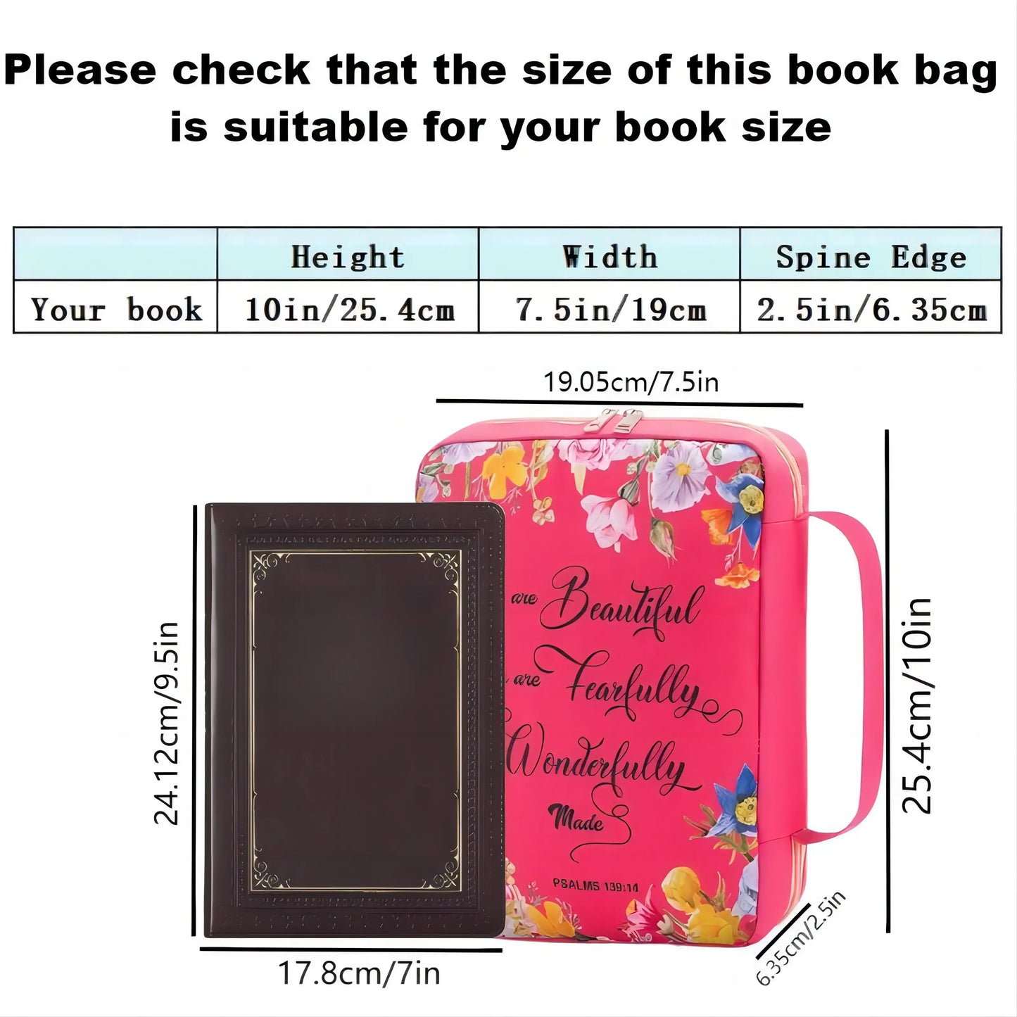 Bible Case with Matching Bookmark