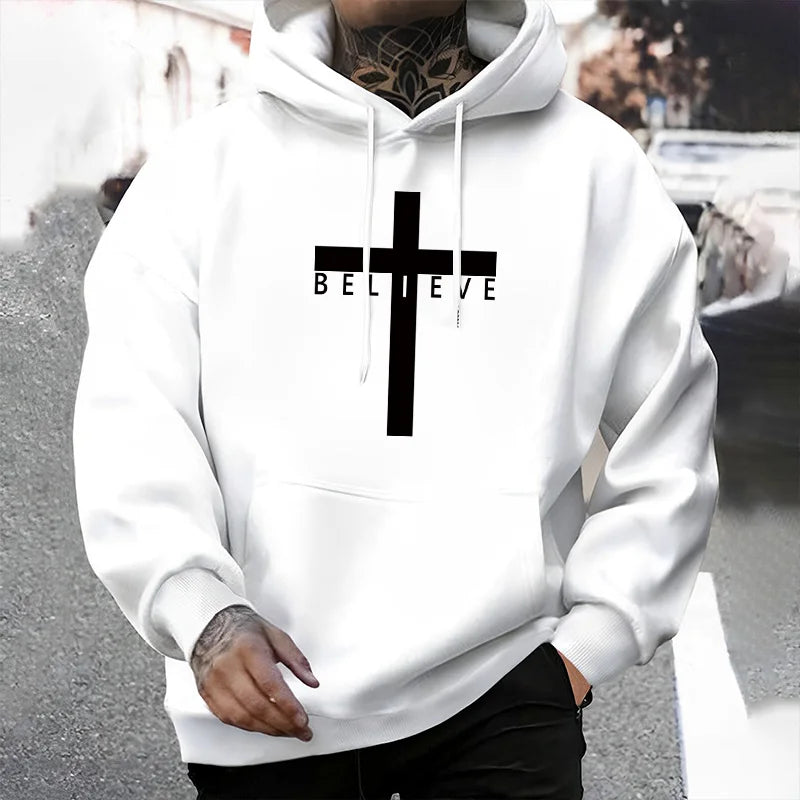 Jesus Cross Pullover Hoodies