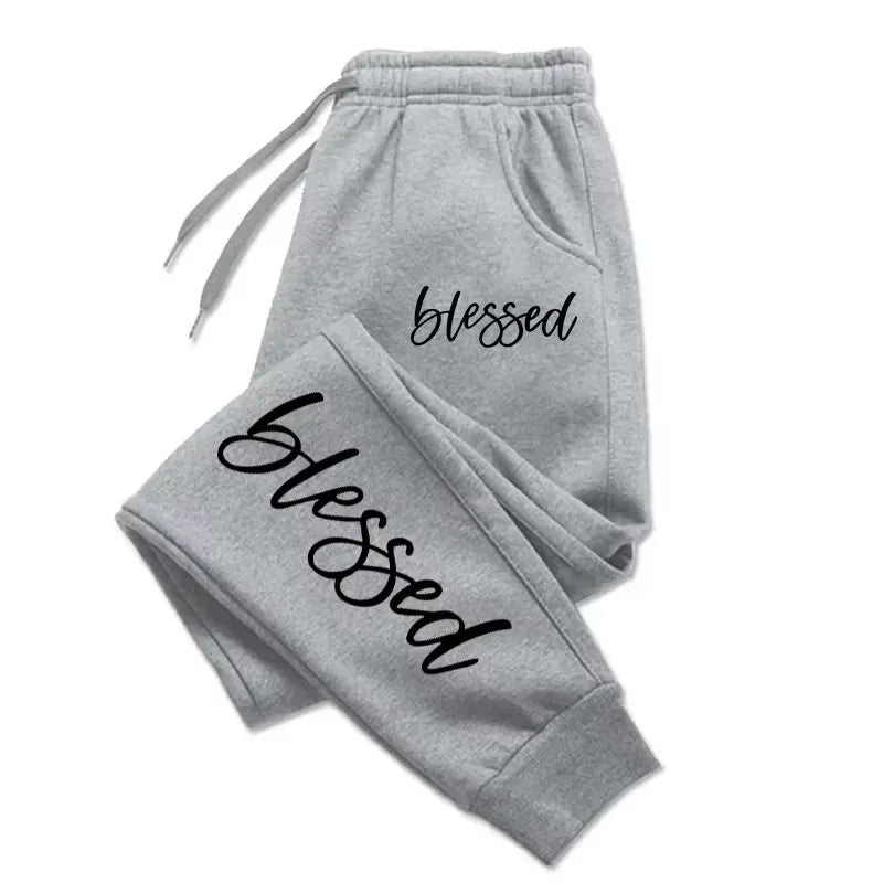 Blessed Christian Sweatpants | Faith-Inspired Jogger Pants